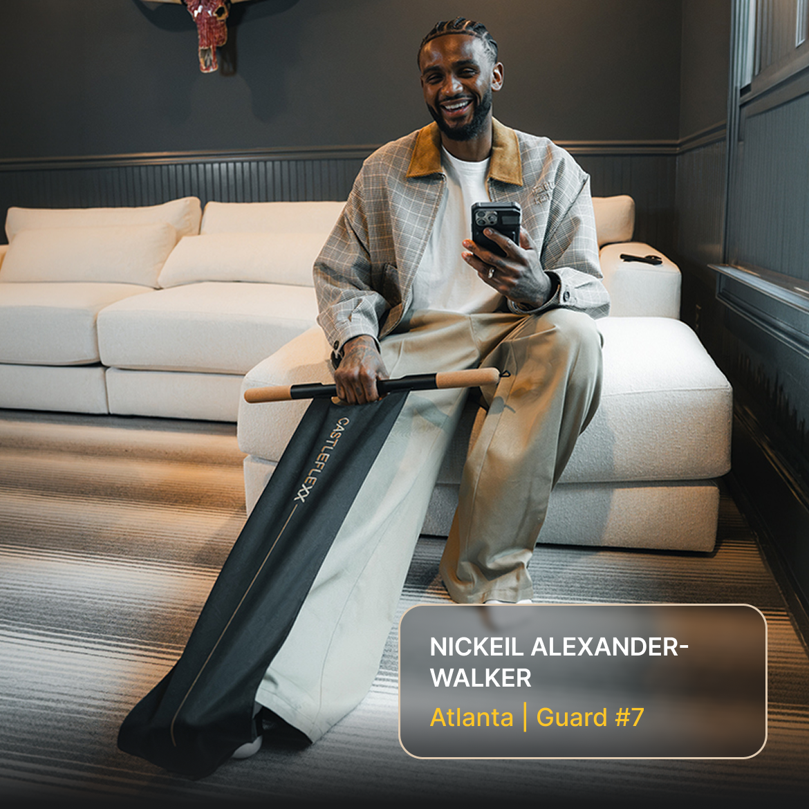 Nickeil Alexander-Walker using CastleFlexx